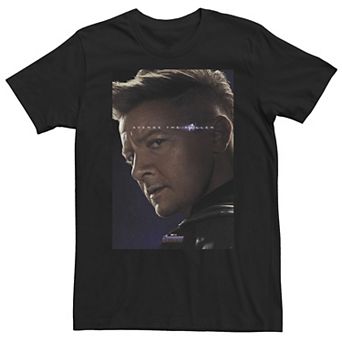 Big & Tall Marvel Avengers Endgame Hawkeye What Ever It Takes Poster Tee