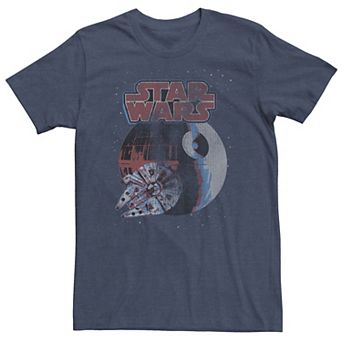 Big & Tall Star Wars Lonely Station Logo Tee