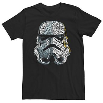 Big & Tall Star Wars Mosaic Trooper Helmet Tee