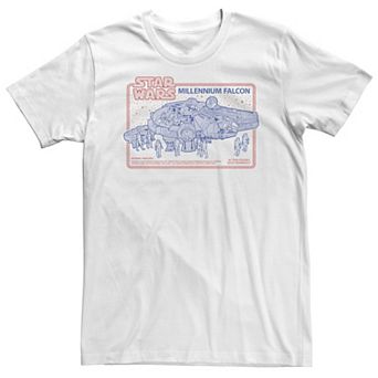 Big & Tall Star Wars Falcon Assembly Required Tee