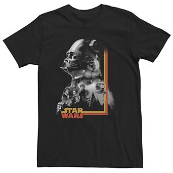 Big & Tall Star Wars Return of the Jedi Double Vader Lingers Tee