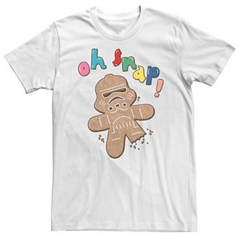 Big & Tall Star Wars Stormtrooper Oh Snap! Gingerbread Tee