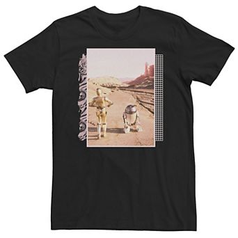 Big & Tall Star Wars Long Walk Droids Tee