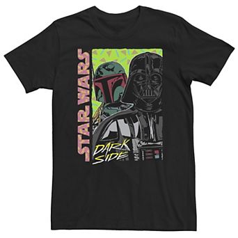 Big & Tall Star Wars In Galactic Dark Side Poster Tee