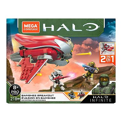 Mega Bloks Mega Construx Halo Banshee Breakout Figure Set