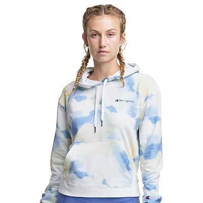Womens tie dye champion sweatshirt hotsell