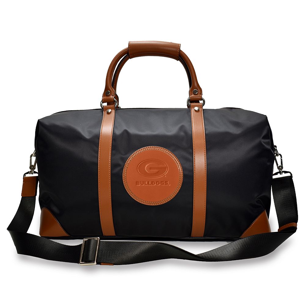 Black Buffalo Check with Bulldog Stadium Bag