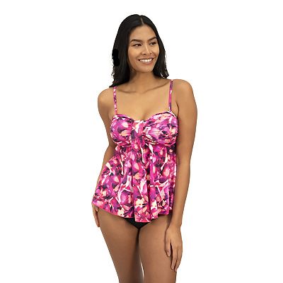 Women s A Shore Fit Cosmic Waterfall Tankini Top