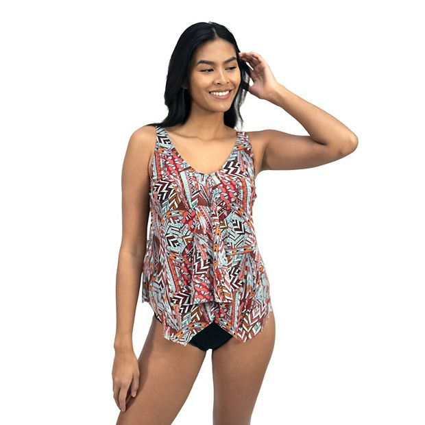 Plus size handkerchief on sale tankini