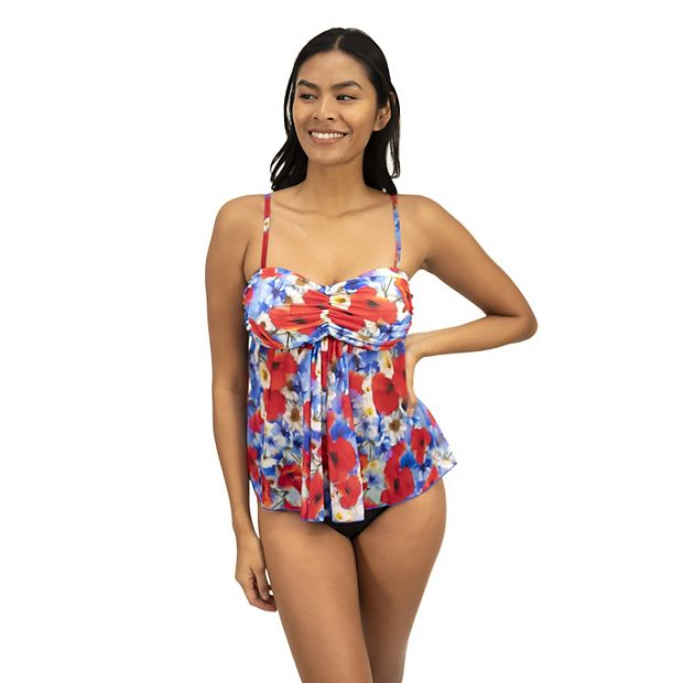 Bandeau best sale flyaway tankini