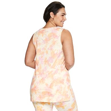 Plus Size EVRI™ Muscle Tunic Tank