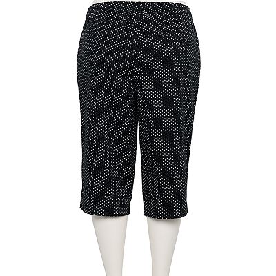 Kohl's croft and barrow plus size capris store