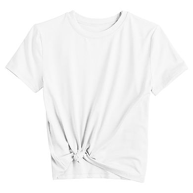 Juniors' SO® Knotted Front Tee