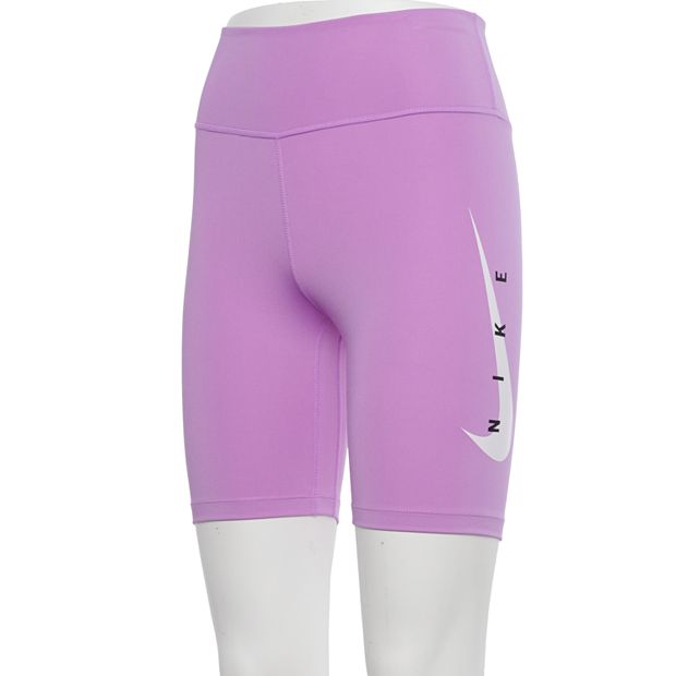 Nike leg a see bike shorts pink hot sale