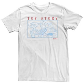 Big & Tall Disney / Pixar Toy Story Boxed Friends Group Shot Tee