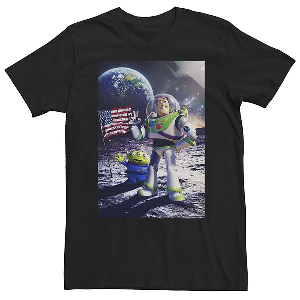 Big & Tall Disney / Pixar Toy Story Buzz Lightyear Moon Landing Tee