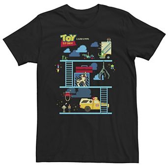 Disney / Pixar's Toy Story Big & Tall 8-Bit Classic Game Tee