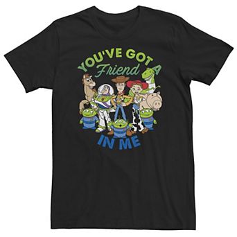 Big & Tall Disney / Pixar Toy Story Cartoon Group Shot Tee