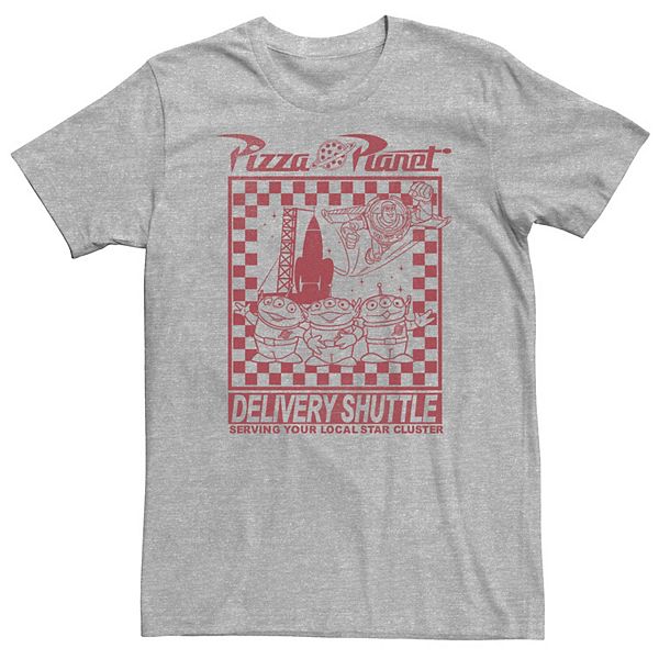 Big & Tall Disney / Pixar Toy Story Pizza Planet Delivery Shuttle Tee