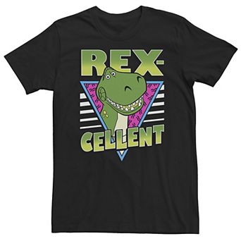 Big & Tall Disney / Pixar Toy Story 4 Retro Rex-cellent Portrait Tee