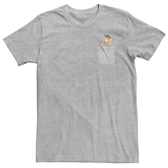Big & Tall Disney / Pixar Toy Story Woody Faux Pocket Tee