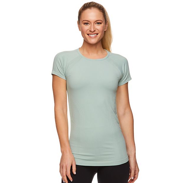 GAIAM, Tops, Gaiam Warrior Seamless Scoopneck Workout Top Size S