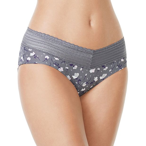 Women's Warners No Pinching No Problems Lace Trimmed Hipster Panty 5609J