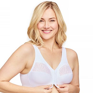 Plus Size Glamorise Full-Figure MagicLift Front-Close Wireless Bra 1210