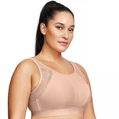 Plus Size Glamorise Full-Figure Wireless No-Sweat Mesh Sports Bra 1068