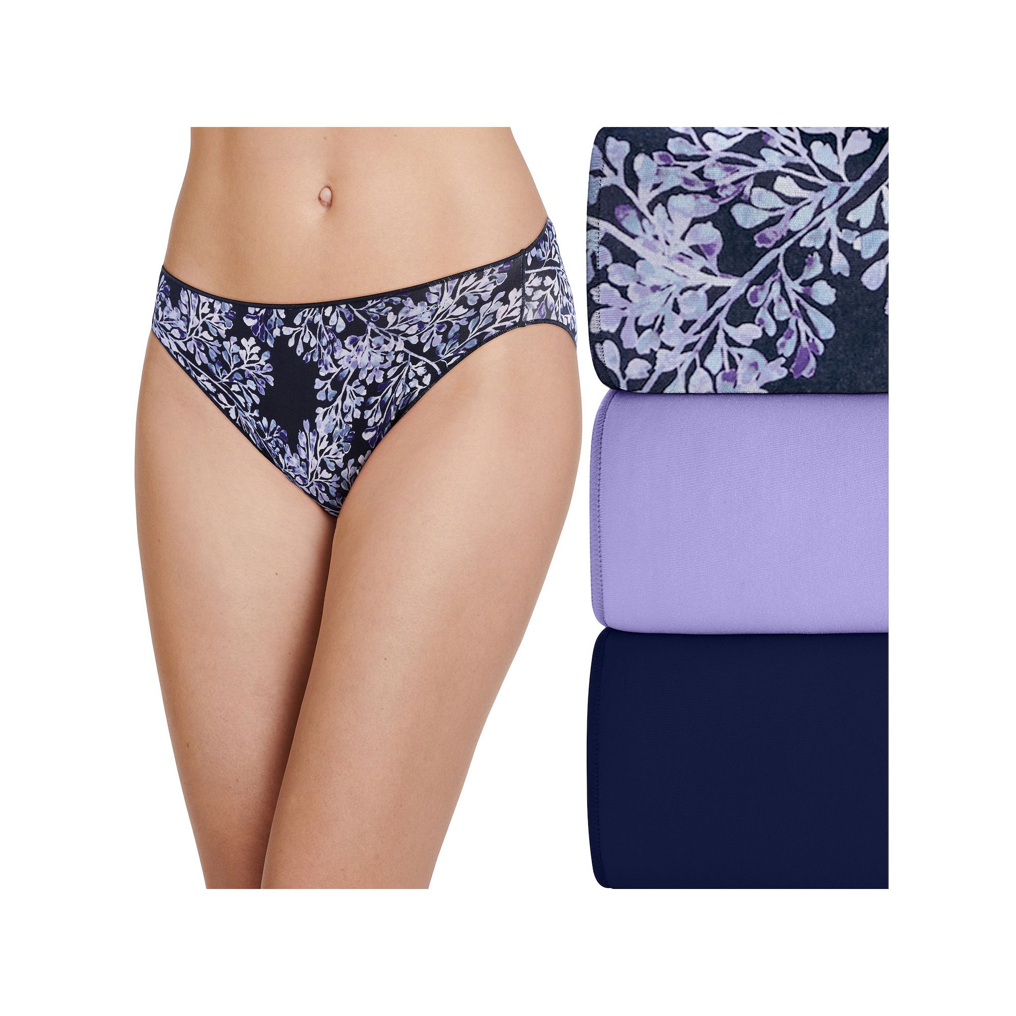 Womens Jockey® No Panty Line Promise® 3-Pack Bikini Panty Set 1770, Size