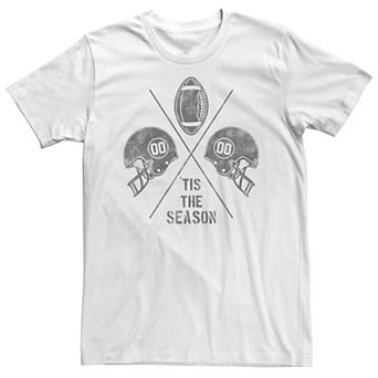 Big & Tall Tis The Season Football Tee
