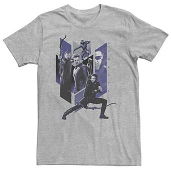 Big & Tall Marvel Avengers: Endgame Hawkeye Mashup Tee