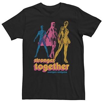 Big & Tall Marvel Stronger Together Tee