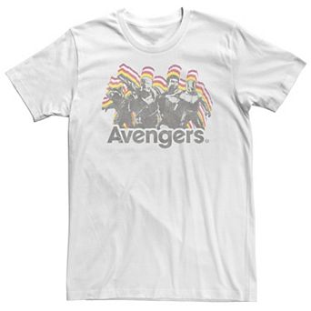 Big & Tall Marvel Retro Group Tee