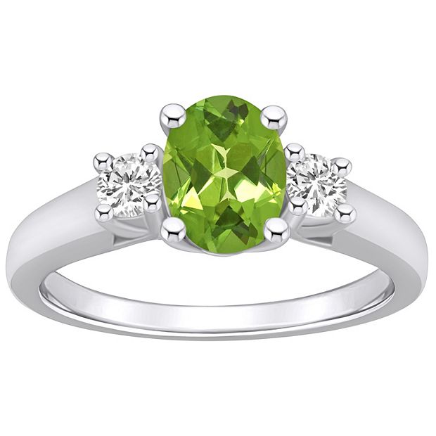 Kohls hot sale peridot rings