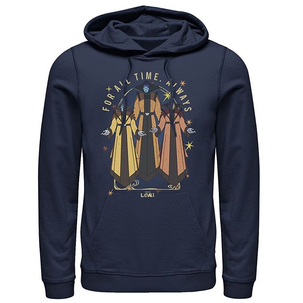 Men s Marvel Loki Time Keepers For All Time Quote Hoodie