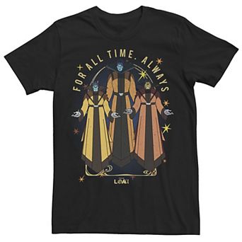 Men's Marvel Loki Time Keepers For All Time Quote Tee