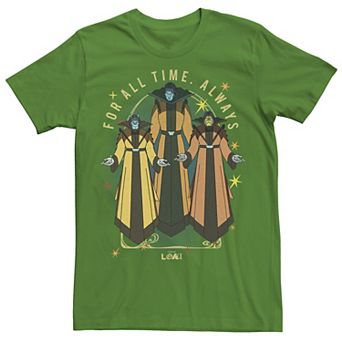 Men's Marvel Loki Time Keepers For All Time Quote Tee