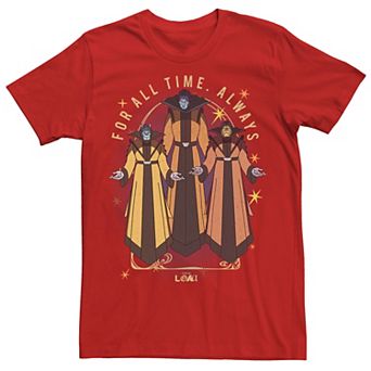 Men's Marvel Loki Time Keepers For All Time Quote Tee