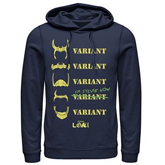 Men's Marvel Loki Variant Sylvie Quote Hoodie