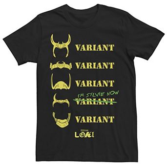 Men's Marvel Loki Variant Sylvie Quote Tee