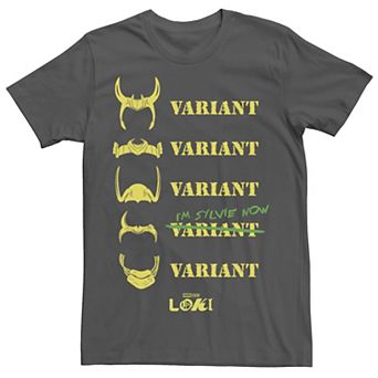 Men's Marvel Loki Variant Sylvie Quote Tee