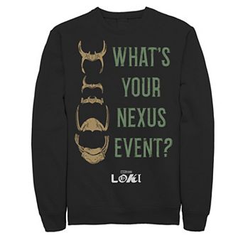Men's Marvel Loki What's Your Nexus Event? Sweatshirt