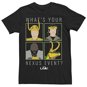 Men's Marvel Loki Nexus Event Quote Tee