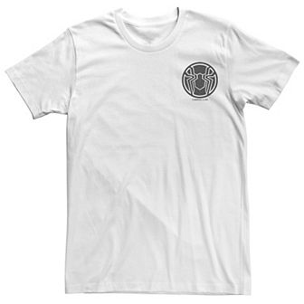 Men's Marvel Spider-Man No Way Home Radioactive Pocket Logo Tee