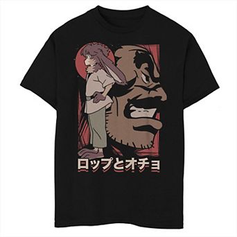 Boys 6-20 Star Wars Visions Lop And Ocho Poster Graphic Tee