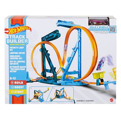 Mattel Hot Wheels Track Builder Unlimited Infinity Loop Die-Cast Car Track Kit