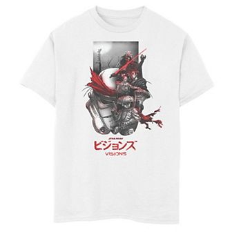 Boys 8-20 Star Wars Visions Collage Poster Graphic Tee