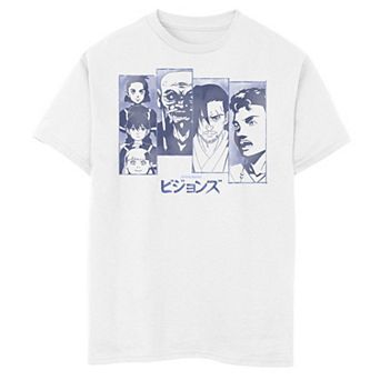 Boys 8-20 Star Wars Visions Group Panel Poster Graphic Tee