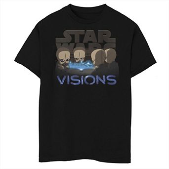 Boys 8-20 Star Wars Visions Cantina Character Poster Graphic Tee